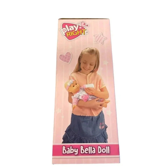 Play Right Baby Bella 12” Doll with a Milk Bottle and Magnetic Pacifier - Picture 4 of 4